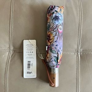 Anuschka Sugar Skulls auto open umbrella with 50+ UPF UV protection